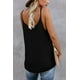 thumbnail image 3 of Dinheiro Camisetas sin mangas de punto casual para mujer, camisetas de verano sin mangas, cuello redondo, grande,, 3 of 4
