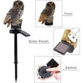 thumbnail image 5 of Garden Solar Lights Outdoor Decorative Resin Owl Solar LED Lights with Stake for Garden Lawn Pathway Yard Decortions, 5 of 8