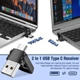 thumbnail image 4 of Presentation Clicker for Powerpoint, Mac Laptop Computer, ESYWEN Wireless Presenter Remote with 2-in-1 USB Type C, Slide Advancer, Hyperlink & Volume Control, 4 of 7