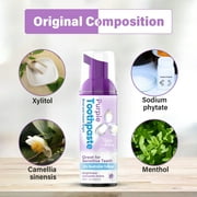 Purple Toothpaste For Teeth Whitening, Whitening Toothpaste, Reduce Yellowing & Remove Surface Stains & Polishes Teeth