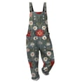 thumbnail image 5 of Boho Floral Oversized Jumpsuit, Baggy Wide Leg Overalls, Plus Size Rompers with Pockets, Comfy Casual Summer Outfits, Trendy Y2K Going Out Beach Vacation Outfits,PurpleXL, 5 of 5