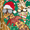 Two Giraffes, variant on Jollidays Men's Christmas Sweater with Long Sleeves, Midweight, Sizes S-3XL