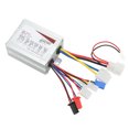 thumbnail image 2 of IWMango Electric Bike Brush Motor Controller Good Heat Dissipation Brushed Controller 24V 500W, 2 of 17