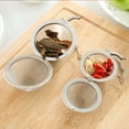 thumbnail image 3 of Stainless Steel Tea Ball Strainer Mesh Infuser Filter, 3 of 9