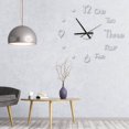 thumbnail image 6 of JOGZMZ Luminous Frameless Analog Wall Clock DIY Wall Clock Silent Non-Ticking Acrylic Modern Style Battery Operated Wall Clock for Living Room, Bedroom Indoor Use, 6 of 7