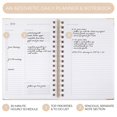 thumbnail image 2 of Cuaderno planificador diario ZICOTO Aesthetic con horario por horas, 2 of 8