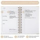 thumbnail image 2 of Cuaderno planificador diario ZICOTO Aesthetic con horario por horas, 2 of 8