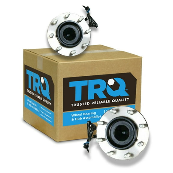 TRQ Front Wheel Hub & Bearing Set Kit for GMC Chevy Van 3500 HD 2WD BHA53501 Fits select: 2004-2015 CHEVROLET EXPRESS G3500, 2003 CHEVROLET EXPRESS G2500