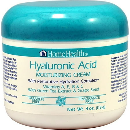 Home Health Hyaluronique Crème Hydratante acide 4 Oz