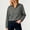 Gray, variant on Womens Windbreaker Lightweight Jackets Hooded Quarter Zip Pullover Windproof Waterproof Rain Coats Hiking Casual Outdoor Pockets Fall 2026 S