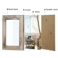 thumbnail image 3 of Joveco 5" x 7" Handcrafted Solid Wooden Photo Frame Set of 4,  Distressed Farmhouse Picture Frame Wall Decor for Wall Mounted and Tabletop, 3 of 7