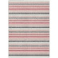 thumbnail image 2 of Addison Rugs Chantille Indoor/Outdoor Transitional Stripes Pink Washable Rectangle Rug, 3' x 5', 2 of 6