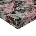 thumbnail image 4 of Ambesonne Flowers Fitted Sheet, Soft Spring Garden Roses, Full Size, Dried Rose and Grey, 4 of 5