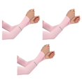 thumbnail image 1 of 3 Pairs Of Sunscreen Gloves Ice Silk Sleeves Uv Protection Sleeves For Men And Women, 1 of 5