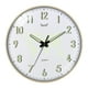 thumbnail image 1 of Reloj de pared luminoso de 30 cm (12 pulgadas), silencioso, redondo, con luz nocturna para dormitorio y jardín. Mapa blanco, 1 of 9
