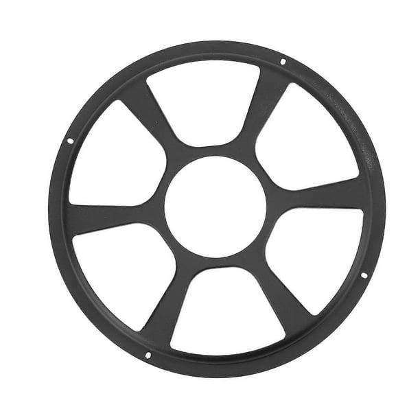 12in Car Speaker Protective Mesh Cover Grille Carbon Black Universal Motors Audio Accessory