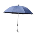 thumbnail image 5 of Baby Parasol Baby Pram Umbrella with Clamp Waterproof Umbrella Sun Protection Baby Parasol for Park Walking Traveling Bike Trolley dark blue, 5 of 8
