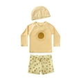 thumbnail image 3 of TBWNWG Boys Swimsuits Size 10-12 Toddler Swimsuit Boy (Beige,4-5 Years), 3 of 9