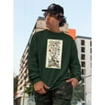 thumbnail image 2 of Chinoiserie Natura. Sweatshirt Men -Naomi McCavitt Designs, Male 4X-Large, 2 of 4