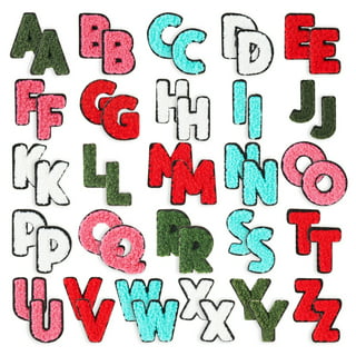 10 Sheets 1660 Pieces Iron on Letters and Numbers, 1 Inch Iron on Vinyl  Letters with AZ Heat Transfer Letters 0-9 Iron on Numbers PU Alphabet  Stickers