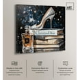 thumbnail image 2 of Sparkling Stars Heel Canvas Fashion Art Prints by Art Remedy, Gallery Wrapped, 30 x 30, 2 of 7