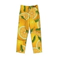 thumbnail image 4 of Fotbe Yellow Limes Men's Pajama Pants,Sleepwear Pants,Pj Bottoms Drawstring And Pockets-XX-Large, 4 of 9