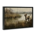 thumbnail image 4 of Stupell Industries Hunting Dog in Nature Landscape Painting Black Floater Framed Canvas Art Print Wall Art, 31 x 21, 4 of 10