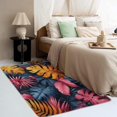 thumbnail image 3 of Tropical Leaf Rug Indoor - Washable Rugs Tropical Leaves Rug & Home Decor, 2x3 Area Rug, Monstera Palm Leaf Rugs for Entryway, Non Slip Small Indoor Door Mat, Hawaiian Carpet & Room Decorations, 3 of 7