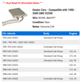 thumbnail image 2 of Heater Core - Compatible with 1988 - 2000 GMC K2500 1989 1990 1991 1992 1993 1994 1995 1996 1997 1998 1999, 2 of 2