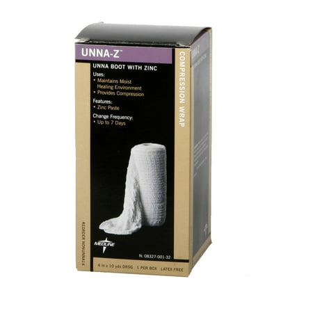 Medline Unna-Z Boot Bandages with Zinc - NONUNNA14H