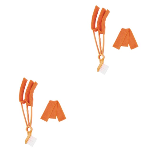 Wosthever Cepillo de limpieza duradero de microfibra para persianas y ventanas, limpiador ligero no deformable Type3 NO3