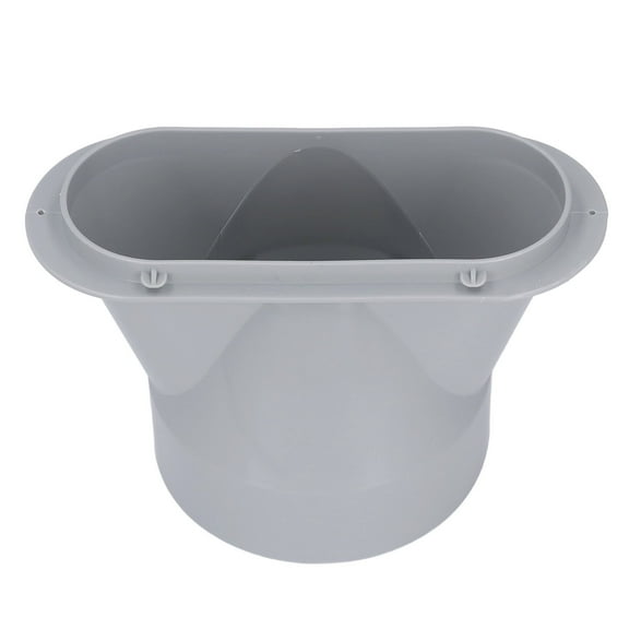 5 Inch Universal Thread Coupling Portable Air Conditioner Part Adapter Hose Coupler Dust Exhaust Vent Hose Adapter Extender Supports CW and CCW Threads