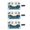 thumbnail image 2 of Coin Cell Holder, 1.30 X 1.05 Inch 3Pcs Button Battery Holder 1.10 X 0.85 In Hole Distance  For DIY For CR2032 Button Battery, 2 of 8