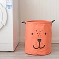 thumbnail image 1 of Dirty Clothes Washing Storage Basket Foldable Waterproof Cute Toy Storage Barrels Laundry Bags with Handles, 1 of 7