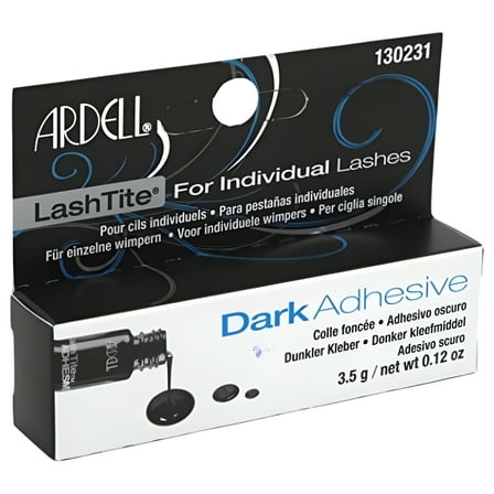 Ardell Fashion Lashtite Eyelash Adhesive, Dark, 0.12 Oz