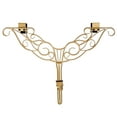 thumbnail image 2 of Village Lighting Adjustable Wreath Hanger - Antler (Gold), 2 of 9