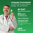 thumbnail image 6 of (3 pack) Lipo-Flavonoid Advanced Balance Support with Vitamin D3 for Vertigo Like Symptoms, Dizziness & Spinning, 30 Caplets, 6 of 21