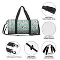 thumbnail image 6 of Disketp 45l Foldable Duffel Bag,Water-Resistant Sports Gym Bag,Portable Weekender Bag Lightweight For Travel,Fitness And Camping-Cute Corgi Head, 6 of 8