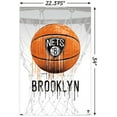 thumbnail image 4 of NBA Brooklyn Nets - Drip Basketball 21 Wall Poster, 22.375" x 34", 4 of 5