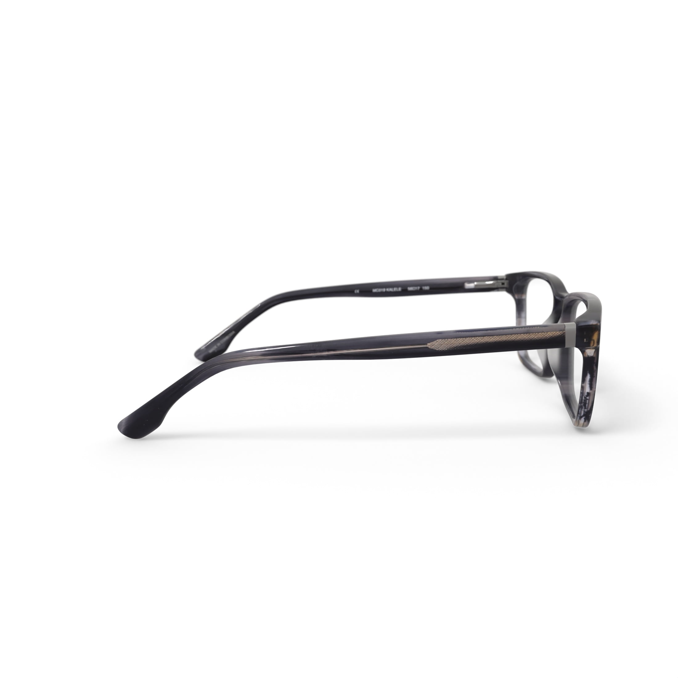 Walmart Men's Kelele Rectangular Prescription Eyeglasses with Case, Grey Tortoise