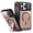 Rosegold, variant on TECH CIRCLE For Apple iPhone 17 Pro Magnetic Mag Safe Case Camera Lens Cover with Kickstand, Rugged PC+TPU, Non-Slip, Anti-Scratch, Anti-Fingerprint, Shock-Absorbent, Wireless Charging,Black