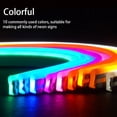 thumbnail image 3 of Tira de luz LED neón flexible strip light 5 metros de largo (Azul) Yasuhisa DP-1042-Azul, 3 of 7