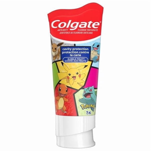 Colgate Fluoride Toothpaste for Kids - Pokemon - 75 mL