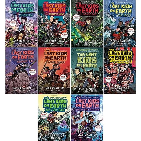 Pre-Owned The Last Kids on Earth Series 10-Book Set