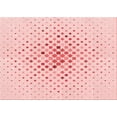 thumbnail image 1 of Ahgly Company Machine Washable Indoor Rectangle Transitional Pastel Red Pink Area Rugs, 2' x 5', 1 of 7