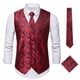 thumbnail image 2 of Chaleco de girasol de moda de otoño, chaleco bordado para hombre, abrigo de talla grande, diseño de moda, 2 of 6