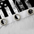 thumbnail image 4 of Homewish Abstract Aircraft Curtains Pack of 2 (42x84 Each) for Teens Boys Girls,USA Flag Curtains Blackout,Retro Camo Camouflage Bedroom Curtains,Super Cozy Room Decor, 4 of 6