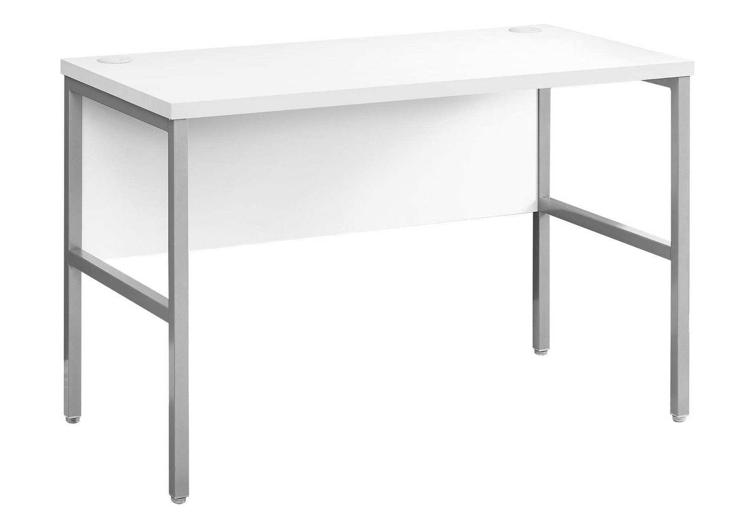 Monarch Specialties Computer Desk, 48"l, Work, Home Office, Commercial Grade, Grey Laminate, Black Metal, Contemporary