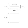thumbnail image 2 of Maxim Lighting - LED Flush Mount - Flush Mount - Illuminaire II-12.5W 1 LED, 2 of 2