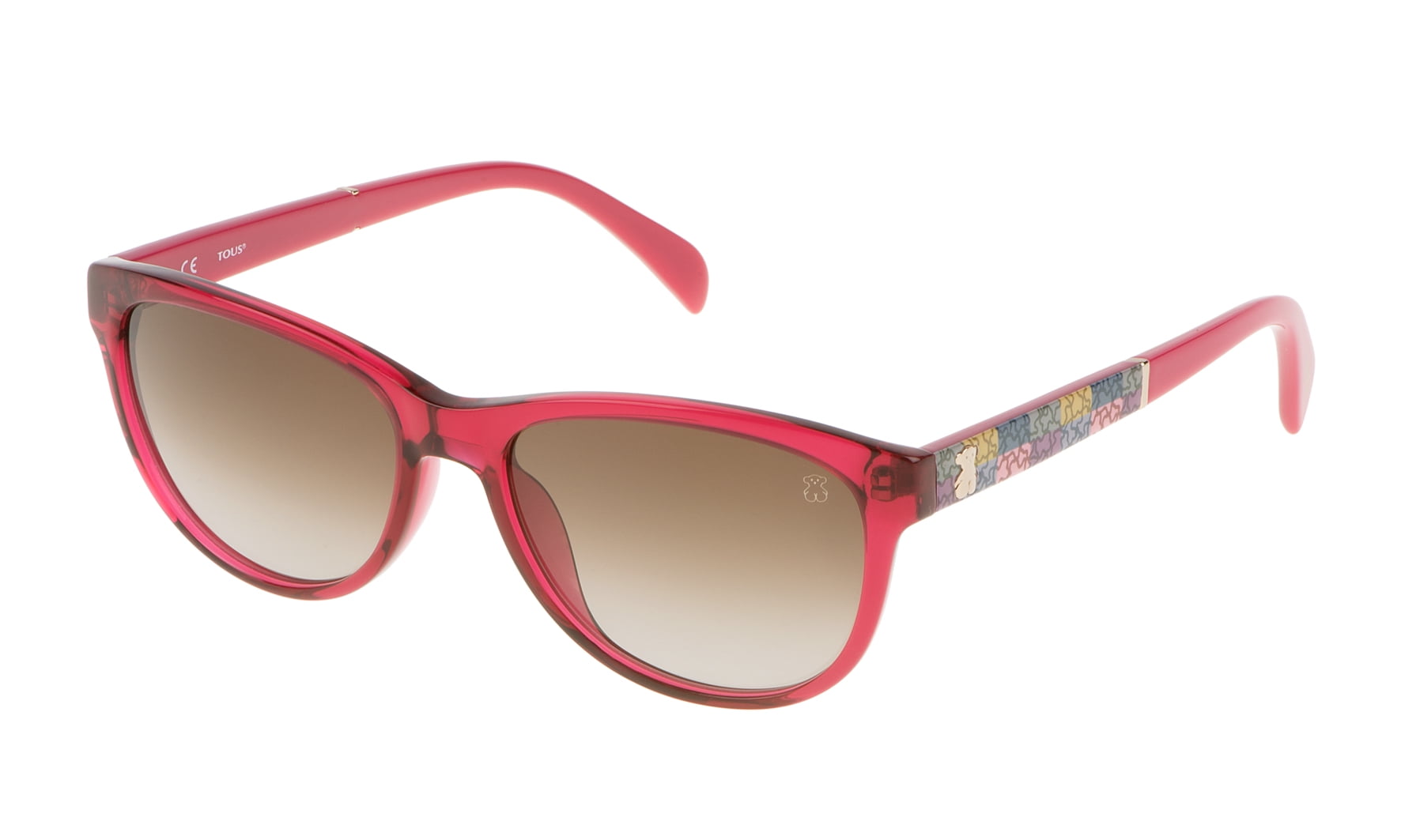 Tous SUNGLASSES POLARIZED FASHION SUN GLASSES TOUS SHINY FUCHSIA